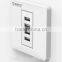 2015 OEM Usb Wall Outlet/ Usb Power Outlet/white Color Wall Plug With 4 Usb PORT