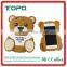 Lovely Case 3D Teddy Cartoon Bear Toy Soft Silicone Phone Case Cover for iPhone 6 6s plus