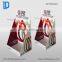 hot sale table countertop cardboard cosmetic display stand with hooks