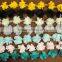 19colors Barcode Bud Silk Chiffon Flowers Lace Trimming