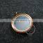 30mm Copper Red Vintage Style Alloy Round Photo Locket Vintage Style Fold Photo Locket Pendant Charm 1110025