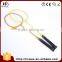 Super Durability PU Aluminium Alloy Badminton Graphite Fiber Racket without Joint For Practice