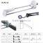 2014 hot sale plastic security display lock hook for retail