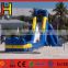 Guangzhou JH Custom Blue&Yellow Large Inflatable Water Slide For Sale