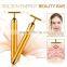 Genuine Beauty Bar 24K Gold Facial Massager MC Biken Beautiful Face Japan