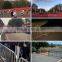 Fast easy used steel frame & tube galvanized crowd control barrier,indoor/outdoor crowd barrier with lot of types and color