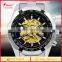 2017 Trending Mens Skeleton Hollow Stainless Steel Self Winding Mechanical Wrist Watches