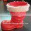 plastic christmas shoes
