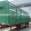 China 40ft container truck semi trailer, 3 axle flatbed semi-trailer for sale