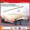Tri-axle dry bulk cement tanker , cement bulker truck trailers with air compressor