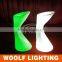 Remote Color Changing Stylish Rechargeable LED Flashing Bar Stool