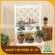 China Wholesale Market Outdoor Wooden Flower Pots Stands For Sale