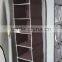 Household 6-Shelf Hanging Closet Organizer, Brown