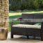 Outdoor Wicker Love Seat w/ Cushions