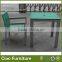 outdoor plastic wood table set garden coffee table and chair