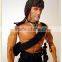 Custom 1/6 12 inches human body anime figure Rambo figure sculpt