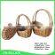 Boat shape cheap bulk wicker empty gift basket