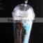 Clear Dome Lid Tumbler Double Wall