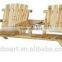 wood slat folding chair