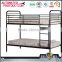 School fruniture 2 tiers steel bed metal bunk bed with space saving structure