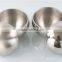 Spherical Stainless Steel Ice Bucket Ice Container With Lid