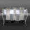Buffet Comoda Louis XIV Stripe Mahogany Wood Furniture