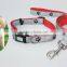 Fashion ECO-friendly Refective Silkcreen Logo Plus Nylon Dog Collar And Dog Leash