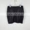 Original design high quality beaded skirts for lady mini black leather skirts