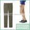 OEM Slim Fit casual Khaki and dark green Pants For Men Cotton Twill men's trousers wholesale