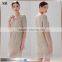 western style crochet cotton lurex ladies casual dress