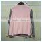 Girls Baseball Jacket Varsity Jackets Custom Bomber Jacket Plain Light Pink Children Autumn Jacket