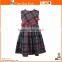 New Children Autumn Winter Girls Vest Wool Dress Baby Kids Frocks Design