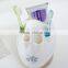 Plastic toothbrush holder
