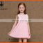 2016 Boutique Clothes Children Smock Dress Sleeveless Four Color Baby Girl Birthday Dress