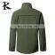 Army green outdoor warm fleece jacket waterproof softshell jacket