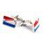 Netherlands National Flag Cufflinks for Mens