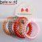 Factory Custome Mix Colors Metallic Color Elastic Telephone Hair Band