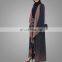 Plus Size New Design Women Loose Islamic Outerwear Cardigan Gradient Color Long-sleeved Muslim Kimono Women Clothing Cardigan