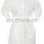 CE/ISO/FDA Certification Non woven lab coat disposable PP/SMS With Knit Cuff