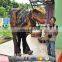 Lifsize Artificial Adult realistic t rex costume for Events