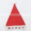 OEM Wholesale Fashion Novelty LED Flashing Non Woven Fabric Santa Claus Christmas Hat with Light and Music In Various Designs