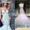 High quality mermaid wedding dress Latest design women sequin gown mermaid strapless