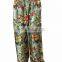 Regular Fit Floral Printed Palazzo Pants / Women's Party Wear Trousers 2017 (beach wear palazzo trousers pant)