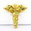 Manufacturers china wholesale magnetic back gold angel lapel pin