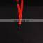 High quality blank red lanyard with black buckle