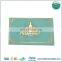 Cheap Custom Printed Self Adhesive Shiny Copper Color Metal Foil Sticker