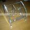 Clear pmma plxiglass postcard display A4 acrylic document display