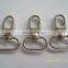 Manufacture supply metal swival eye snap hook metal lobster clasp for handbag purse