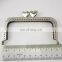 Metal heart-shape hasp clutch bag handbag purse frame