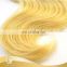 Top Quality Natural Blonde Curly Human Hair Extensions, Body Weave.